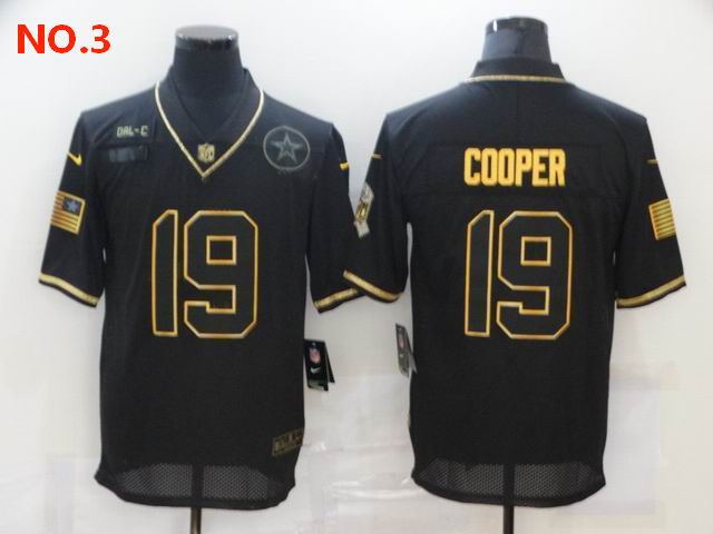 Men's Dallas Cowboys #19 Amari Cooper Jerseys NO.3;